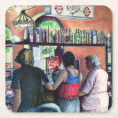 Golf Bufe, Boedapest Kartonnen Onderzetters (Voorkant)