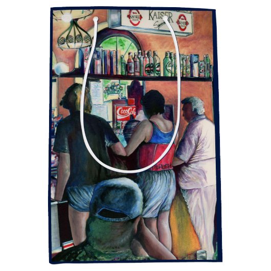 Golf Bufe, Boedapest Medium Cadeauzakje (Voorkant)