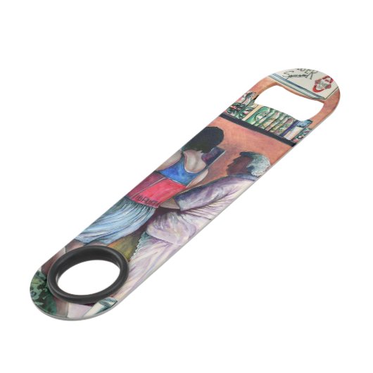 Golf Bufe, Boedapest Speed Flessenopener (Achterkant Gekanteld)