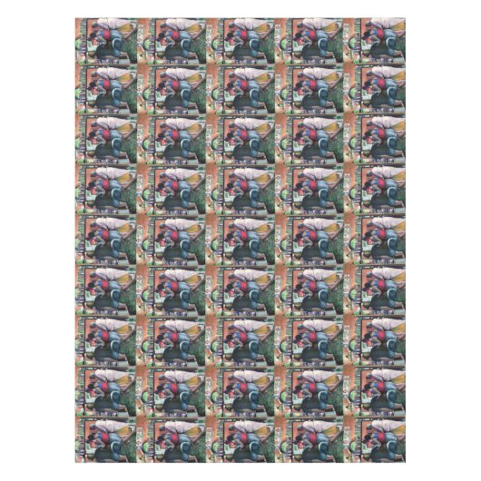 Golf Bufe, Boedapest Tafelkleed (Voorkant)