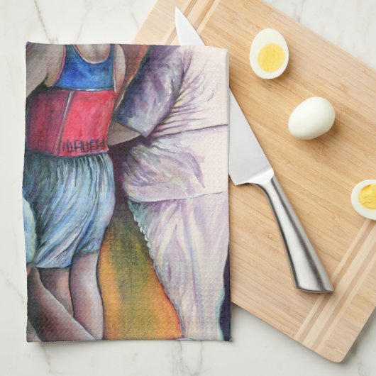 Golf Bufe, Boedapest Theedoek (Quarter Fold)