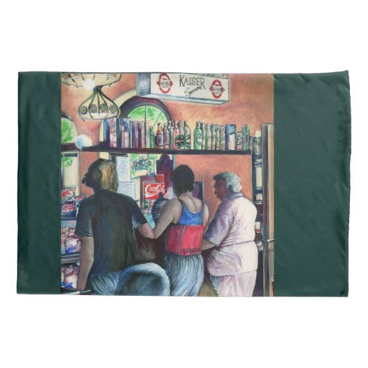 Golf Buffe, Boedapest Kussensloop (Achterkant)