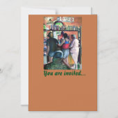 Golf Buffe, Boedapest Magnetische Uitnodiging (Voorkant)