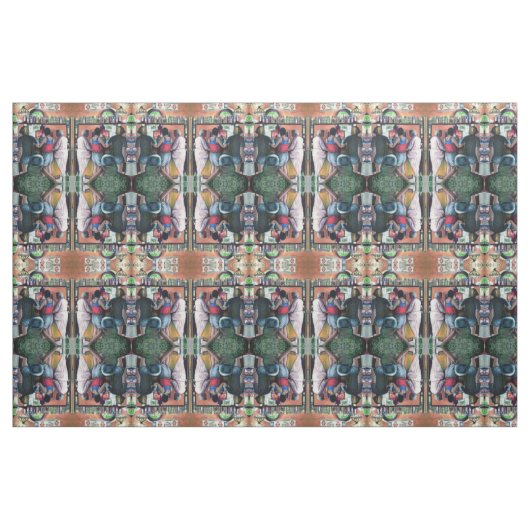 Golf Buffe, Boedapest Stof (Fat Quarter)