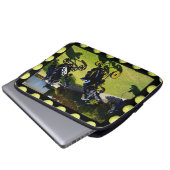 Golf Buggies Ready for Golf, Laptop Sleeve (Voorkant onderkant)