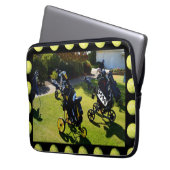 Golf Buggies Ready for Golf, Laptop Sleeve (Voorkant Links)
