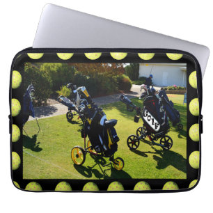 Golf Buggies Ready for Golf, Laptop Sleeve