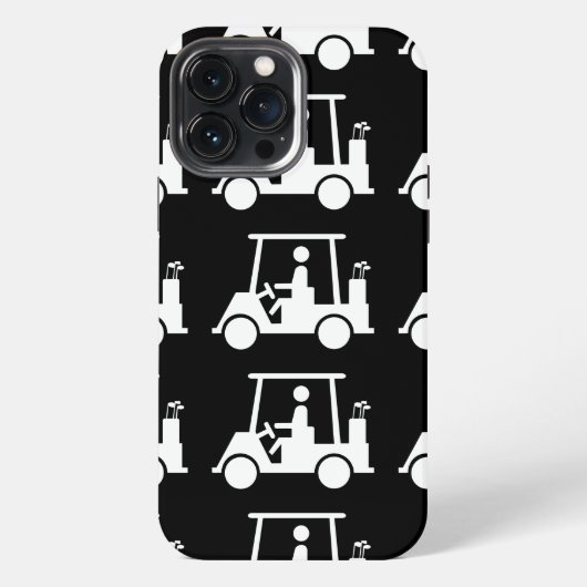 Golf Buggy iPhone Hoesje (Achterkant)