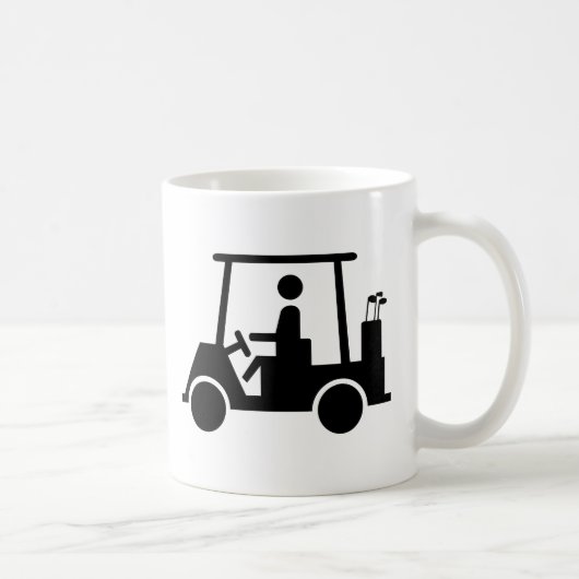 Golf Buggy Koffiemok (Rechts)