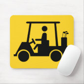 Golf Buggy Muismat (Met muis)