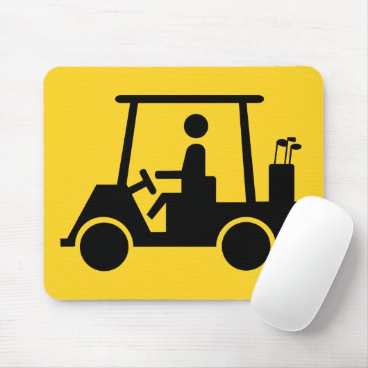 Golf Buggy Muismat (Met muis)