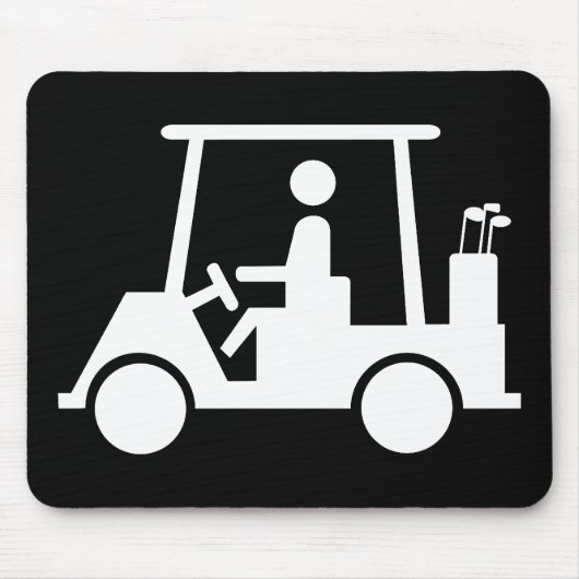 Golf Buggy Muismat (Voorkant)