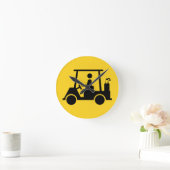 Golf Buggy Ronde Klok (Huis)