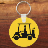 Golf Buggy Sleutelhanger (Voorkant)
