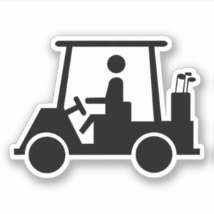 Golf Buggy Sticker