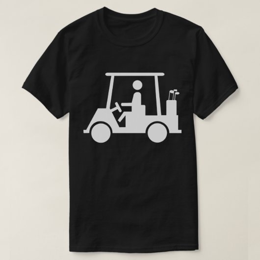 Golf Buggy T-shirt (Design voorkant)