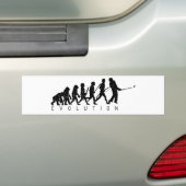 golf bumpersticker (Op auto)
