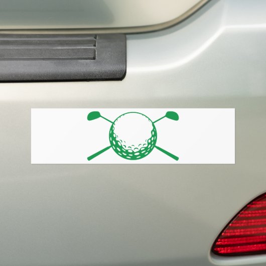 Golf Bumpersticker (Op auto)