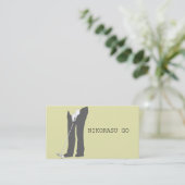 GOLF BUSINESS CARD VISITEKAARTJE (Staand voorkant)
