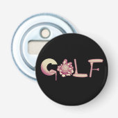 Golf Button Flesopener (Voorkant)