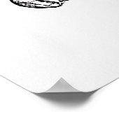 Golf Caddie - Golf Art Print (Hoek)