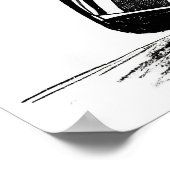Golf Caddie - Golf Art Print (Hoek)