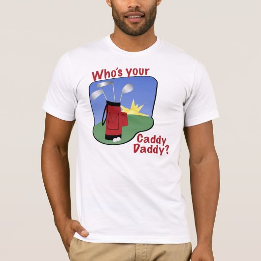 Golf Caddy T-shirt (Voorkant)