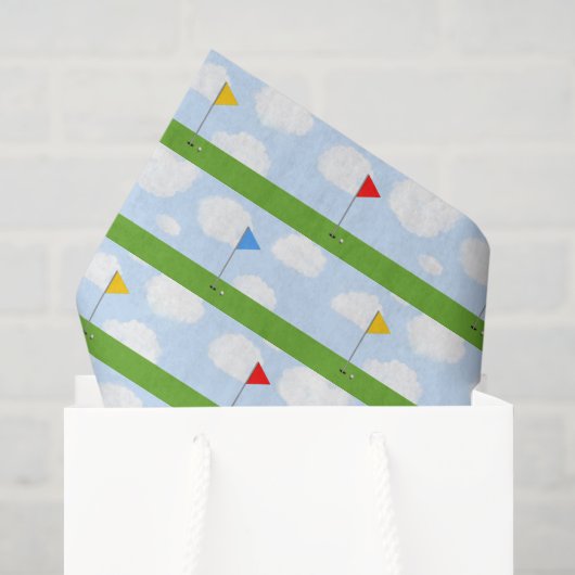 Golf Cadeau Tissuepapier (Cadeauzakje)