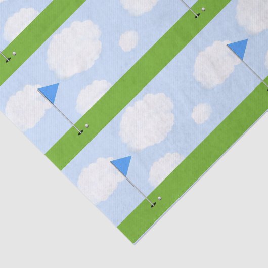 Golf Cadeau Tissuepapier (Detail)