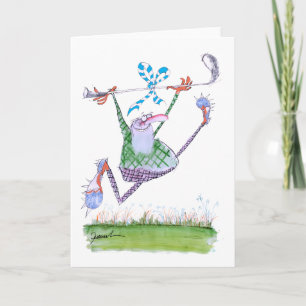 Golf cadeau, Tony Fernandes Kaart