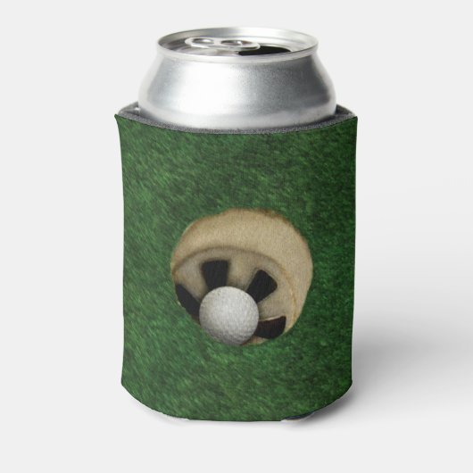 Golf cadeau voor golfer blikjeskoeler (Blikje Achterkant)