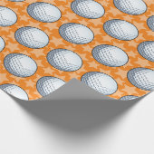  Golf Cadeaupapier (Hoek)