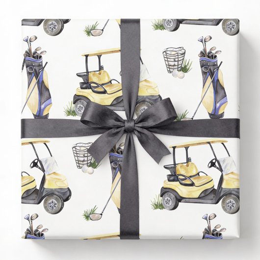 Golf Cadeaupapier
