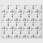 Golf Cadeaupapier (Vlak)