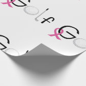 Golf Cadeaupapier (Hoek)