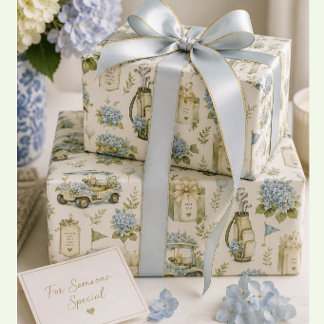 Golf Cadeaupapier | Golfer Feest Event