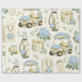 Golf Cadeaupapier | Golfer Feest Event (Vlak)