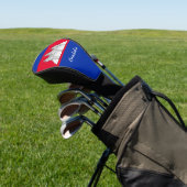 Golf Cambodja & Cambodjaanse vlag/Golf Clubs Hoesj Golfheadcover (Insitu)