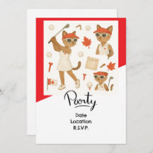 Golf Canada Day Golf Gear voor Cat Lovers