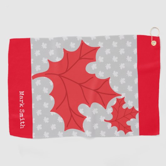 Golf Canada   Golfhanddoek (Horizontaal)