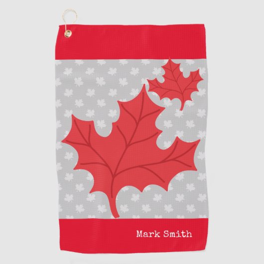 Golf Canada Golfhanddoek (Voorkant)