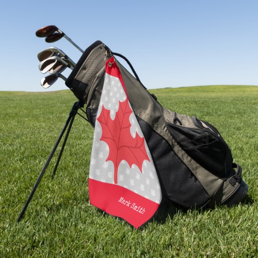 Golf Canada   Golfhanddoek (Groen)