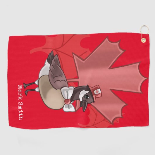 Golf Canada Golfhanddoek (Horizontaal)