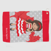 Golf Canada   Golfhanddoek (Horizontaal)
