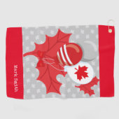 Golf Canada   Golfhanddoek (Horizontaal)