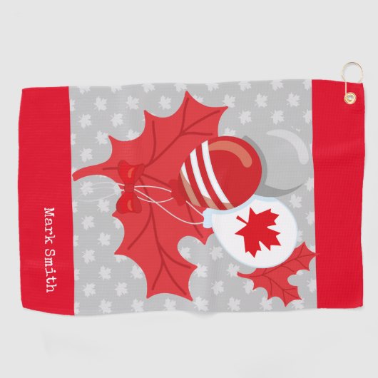 Golf Canada   Golfhanddoek (Horizontaal)