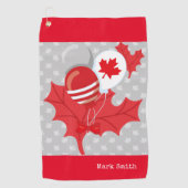 Golf Canada   Golfhanddoek (Voorkant)