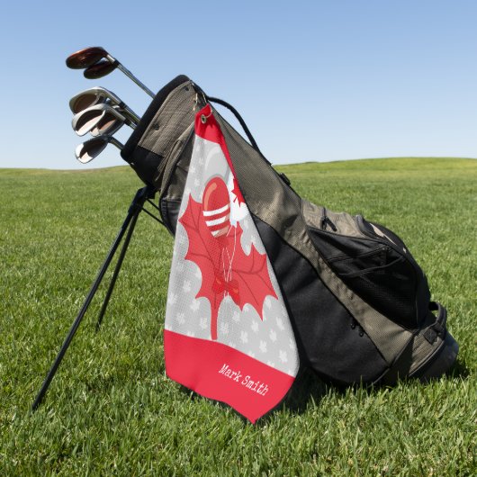 Golf Canada   Golfhanddoek (Groen)