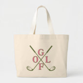 Golf canvas tas (Voorkant)