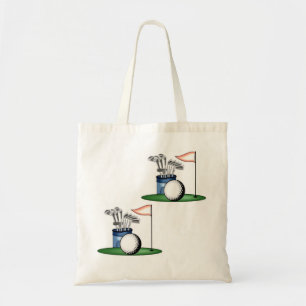 "#Golf"-Canvas tas